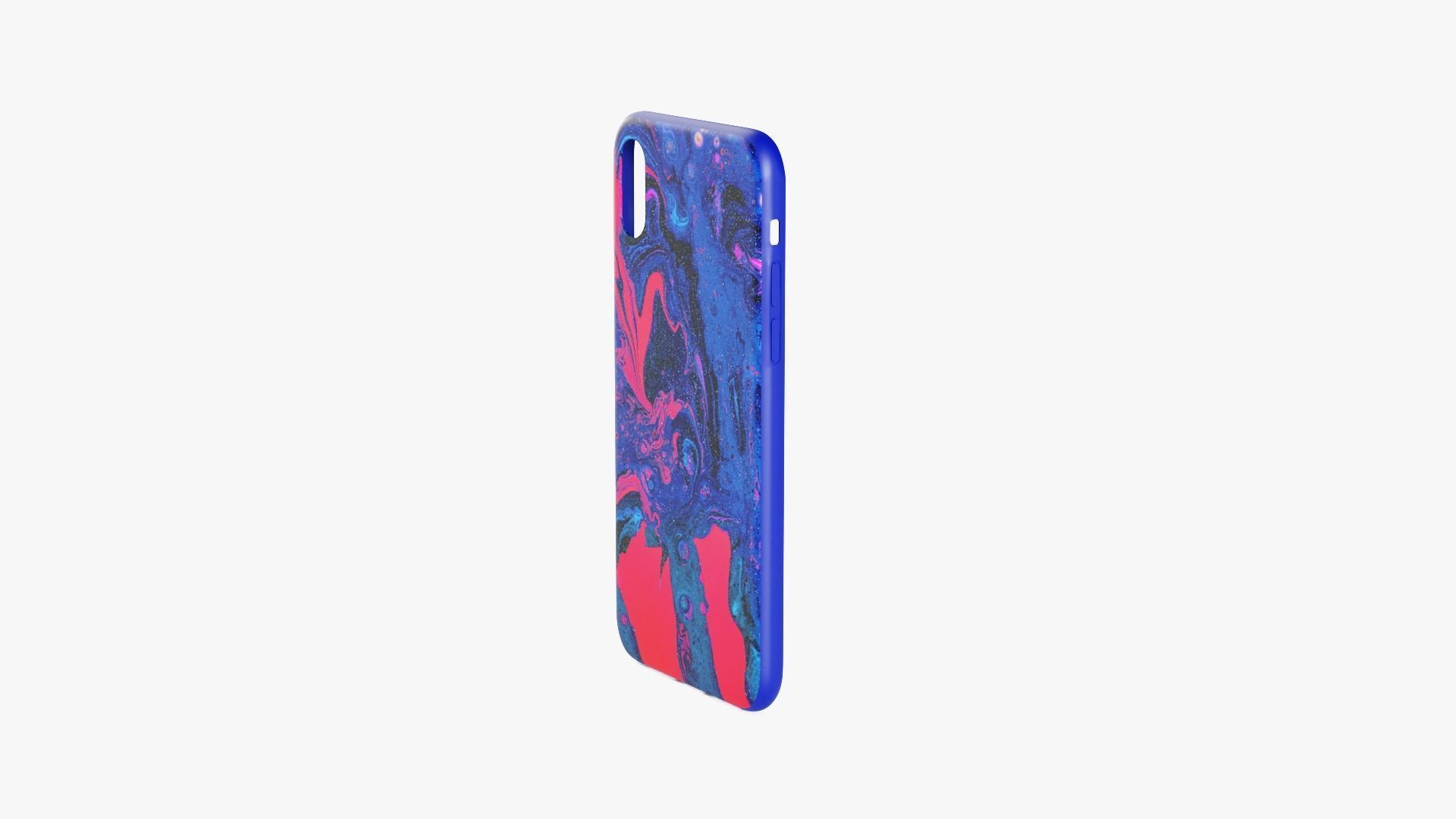 iPhone XS Case 3 Low-poly 3D model_3
