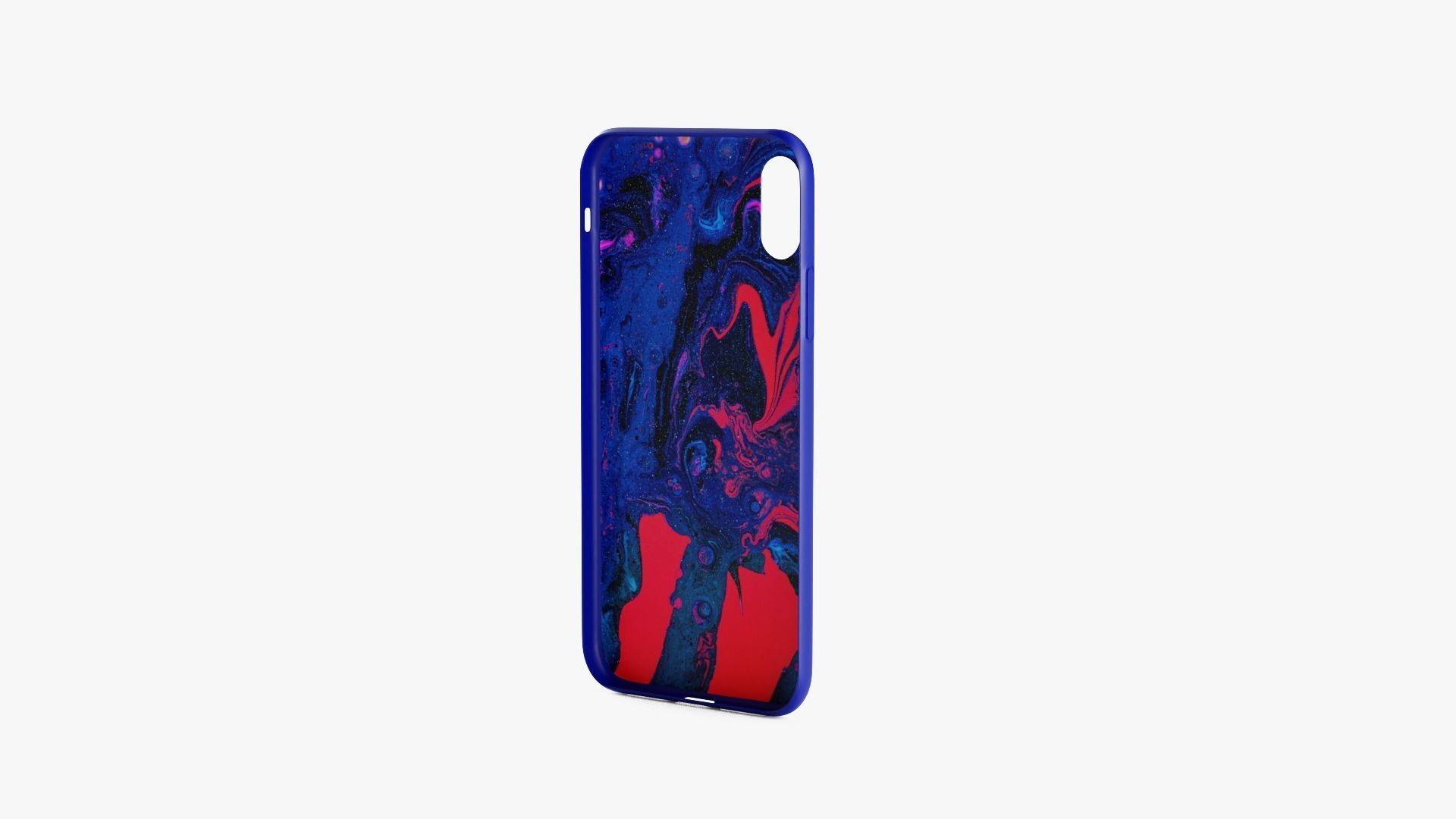 iPhone XS Case 3 Low-poly 3D model_5