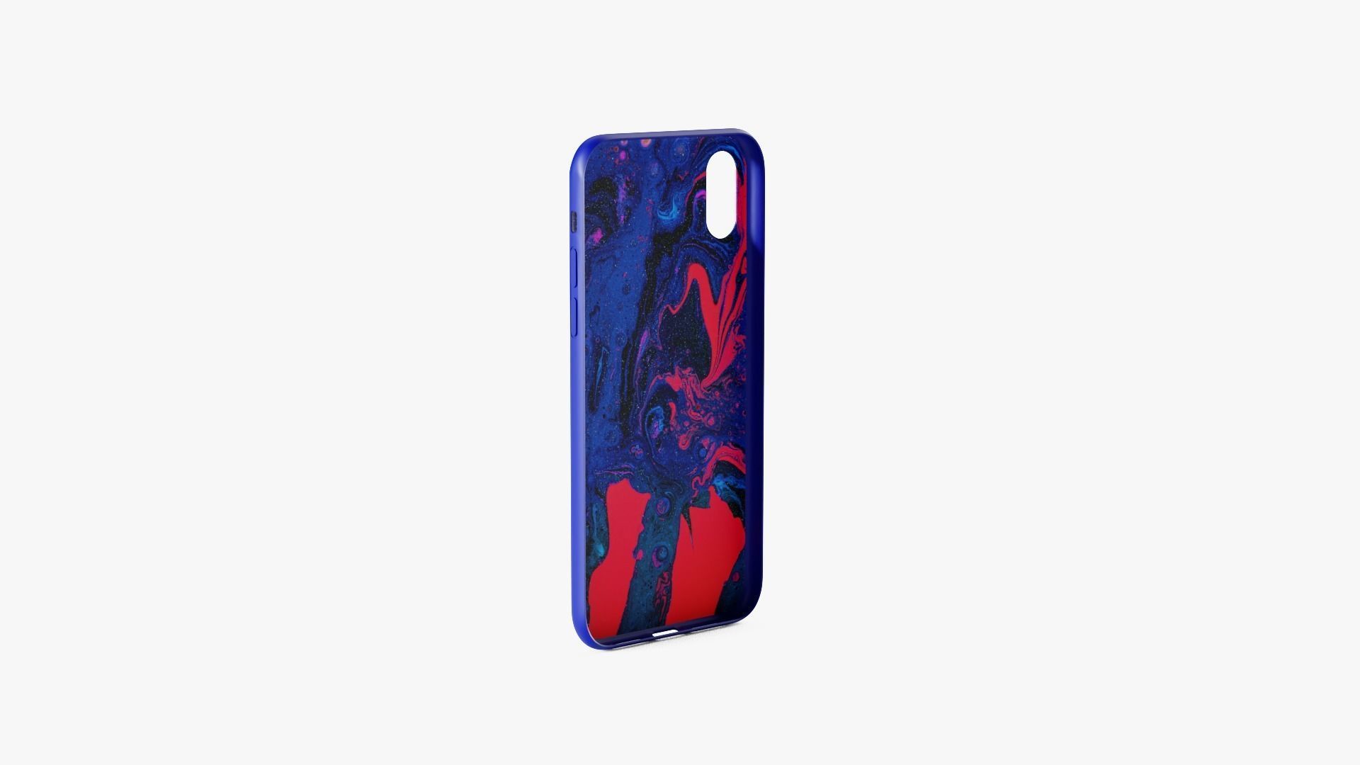 iPhone XS Case 3 Low-poly 3D model_4