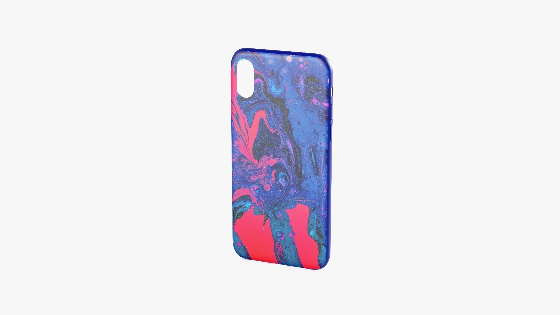 iPhone XS Case 3 Low-poly 3D model_11