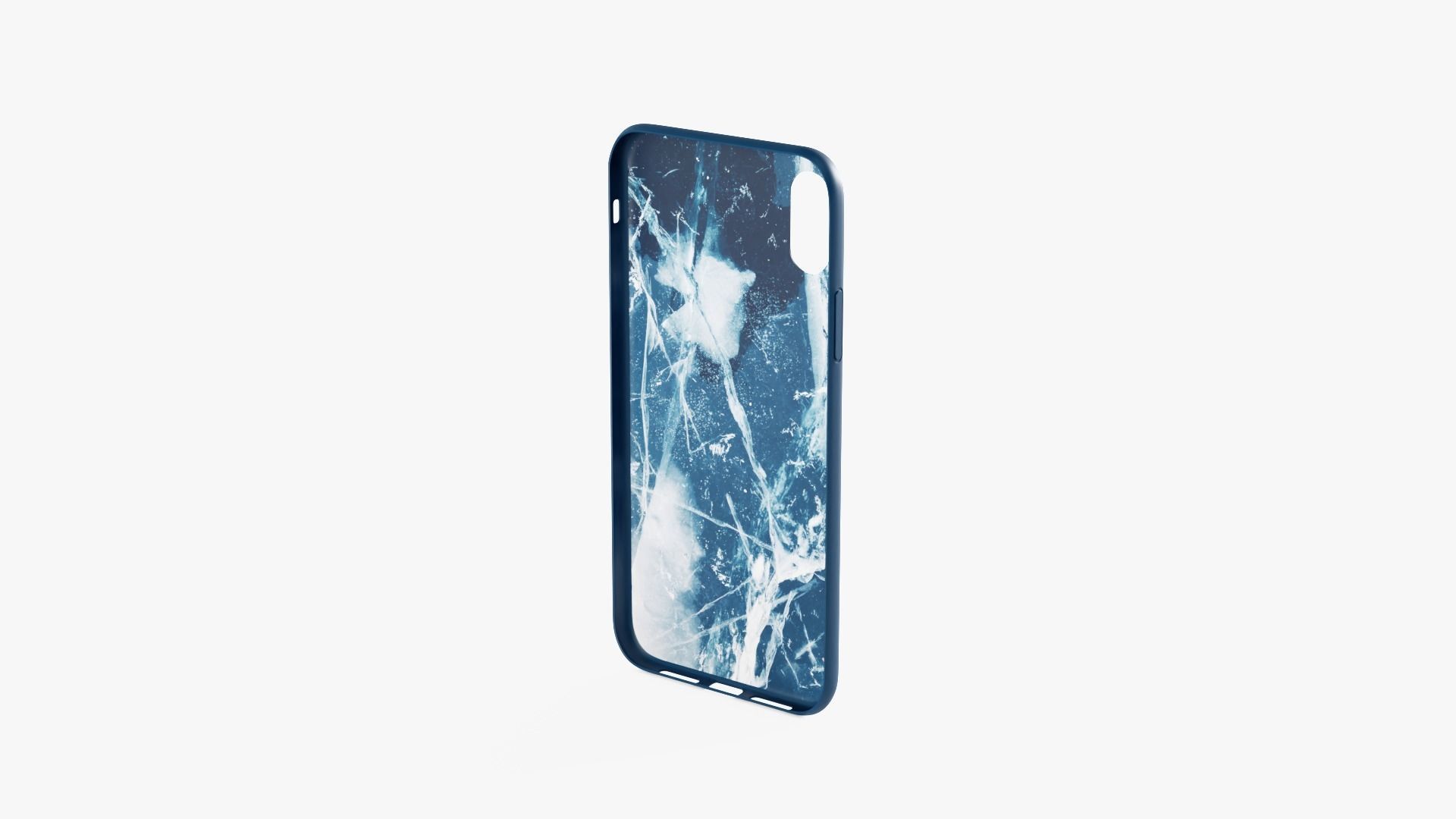 iPhone XS Case 4 Low-poly 3D model_8