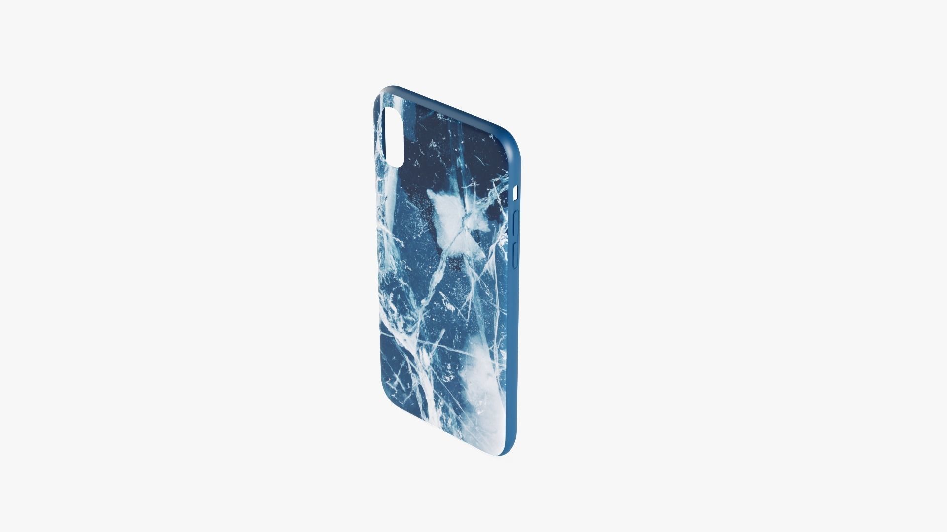 iPhone XS Case 4 Low-poly 3D model_1