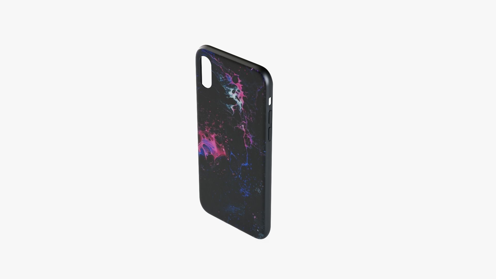 iPhone XS Case 5 Low-poly 3D model_1