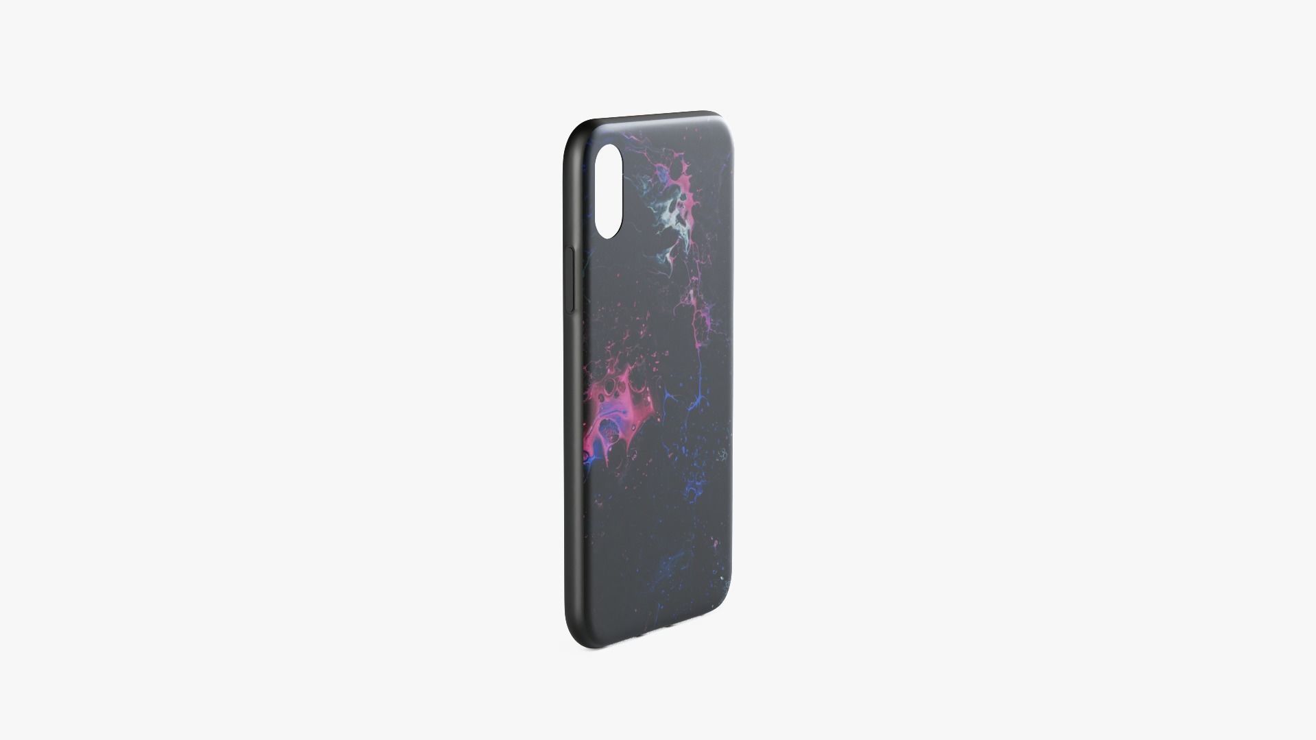 iPhone XS Case 5 Low-poly 3D model_2