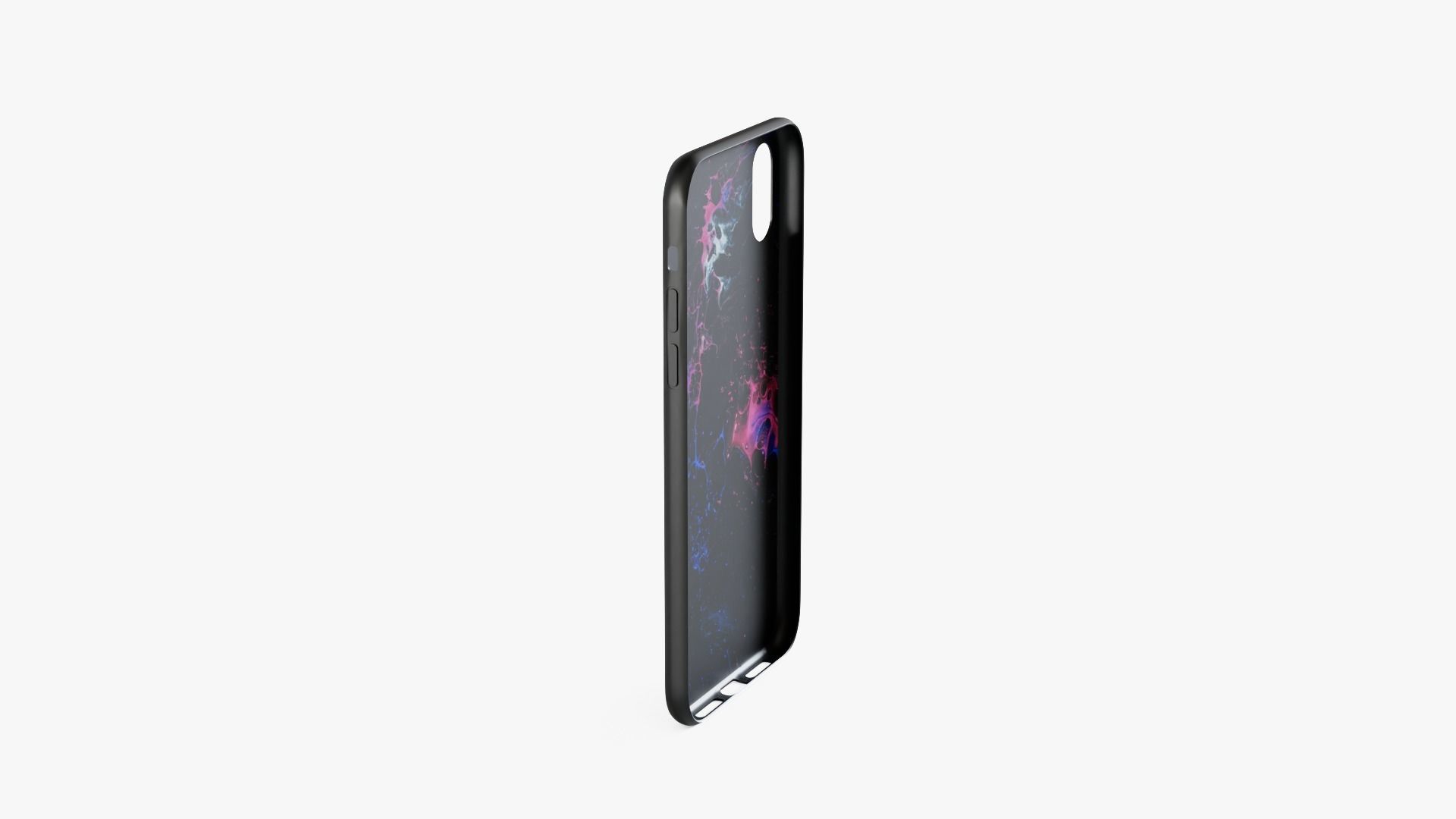 iPhone XS Case 5 Low-poly 3D model_11