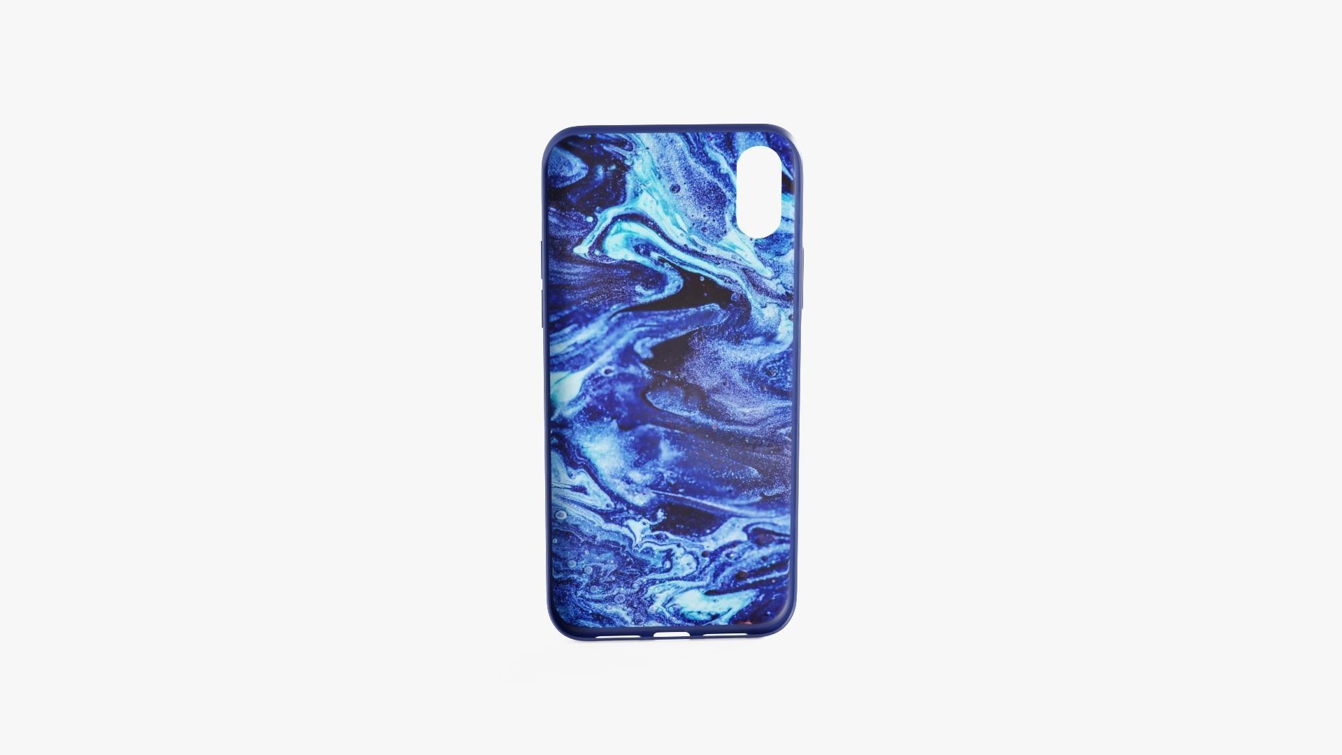 iPhone XS Case 6 Low-poly 3D model_5