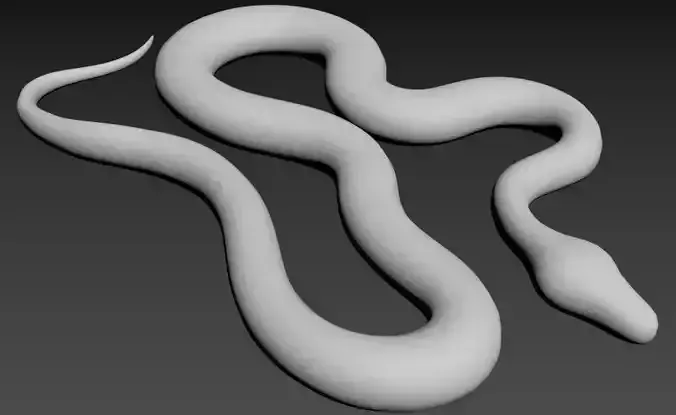 The Snake 3D model