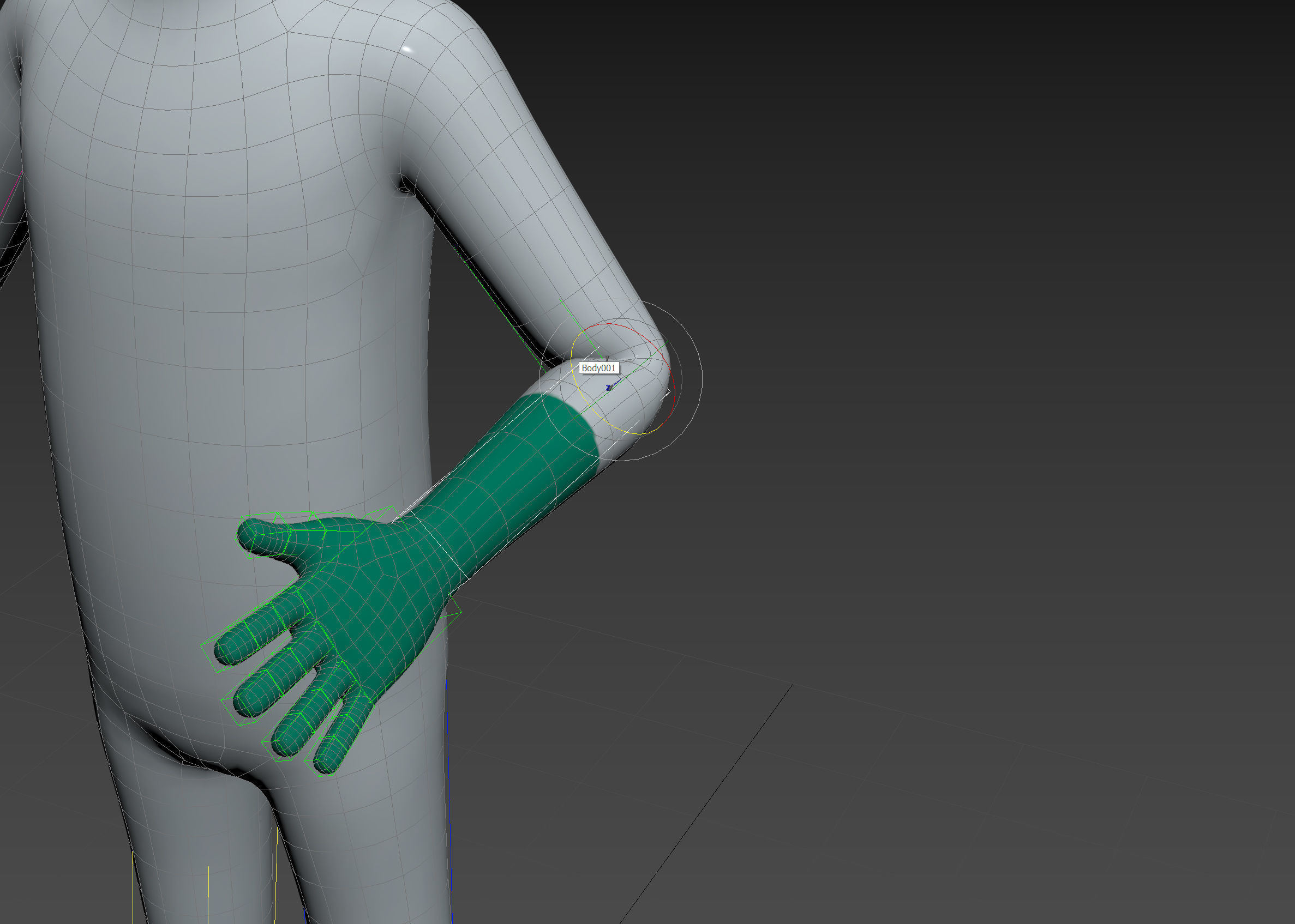 Character121 Rigged Man In Hazmat Suit 3D model_15