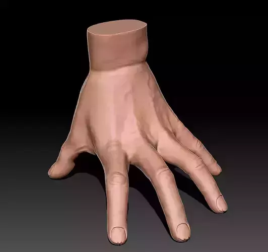 The thing human hand 3D print model