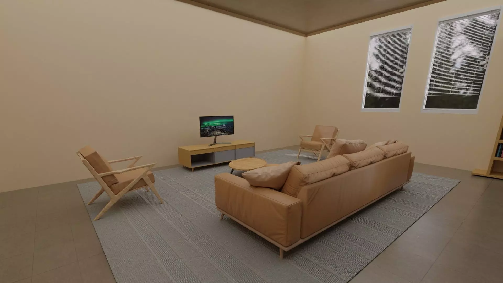 living room 3D model