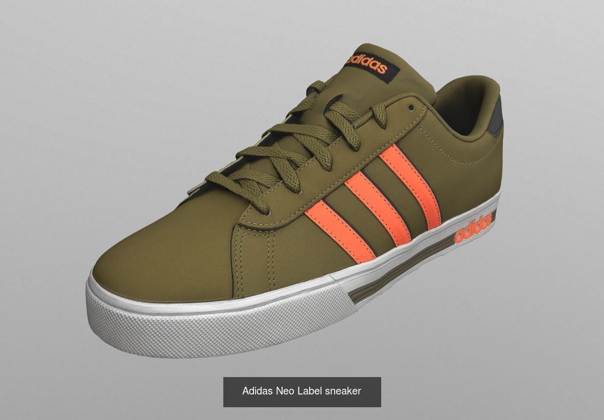 Adidas sneaker 3D Model Collection_9