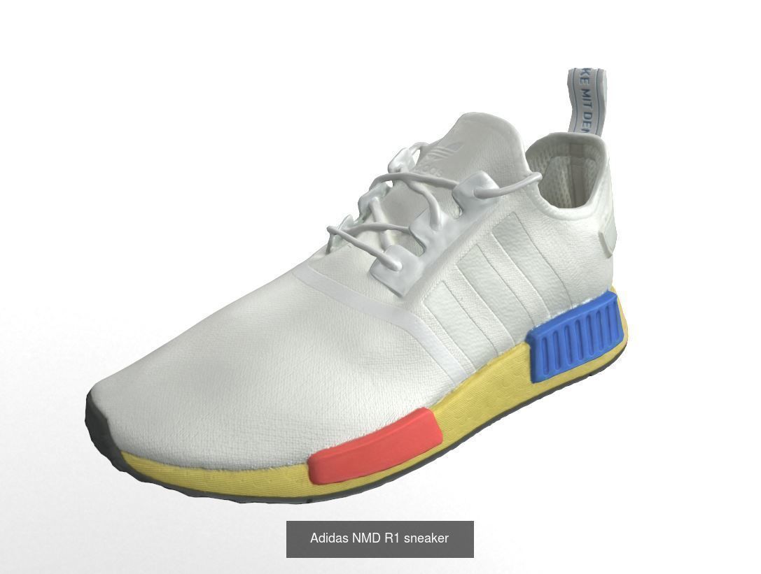 Adidas sneaker 3D Model Collection_10