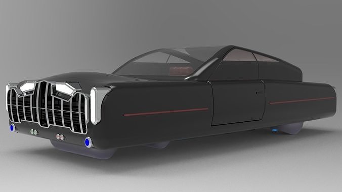 Sci-Fi Car 3D print model