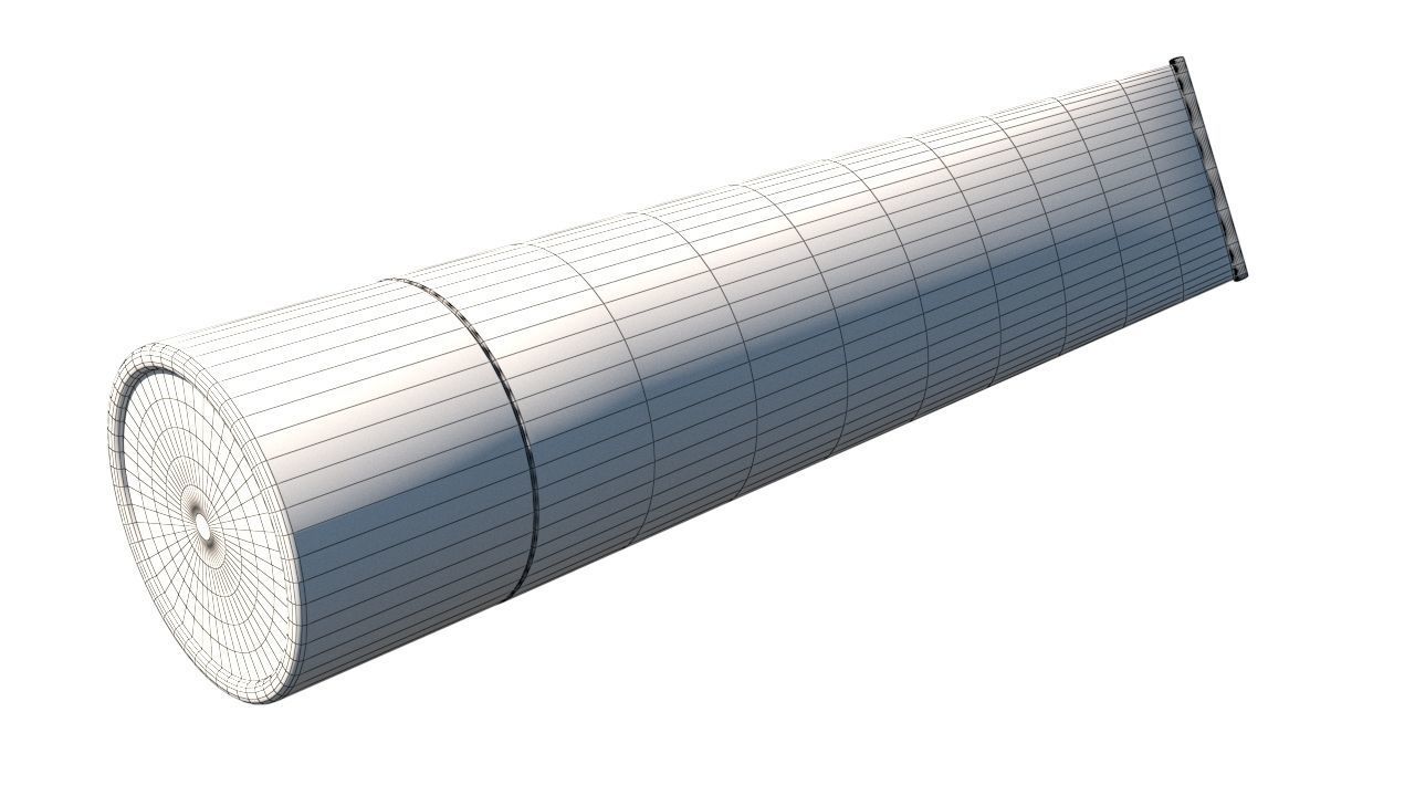 2 toothpaste colgate whitening Low-poly 3D model_18