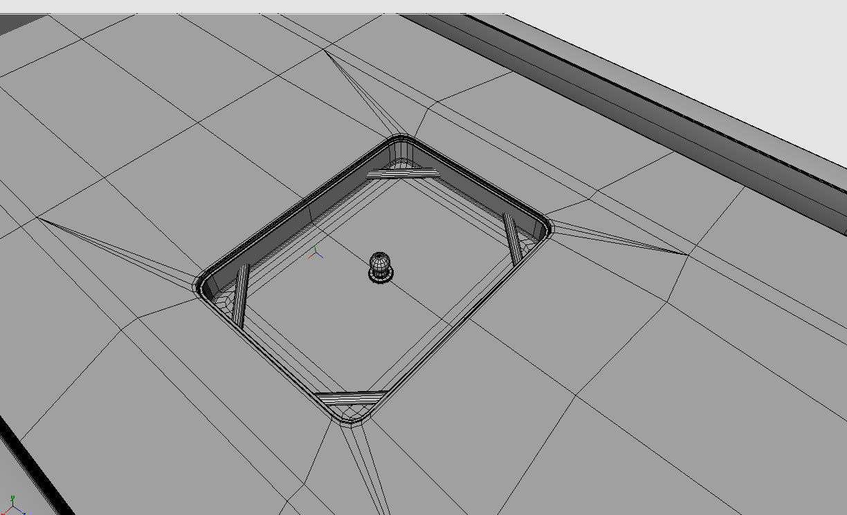 FLATBED  Bradford Built Work Truck Low-poly 3D model_44