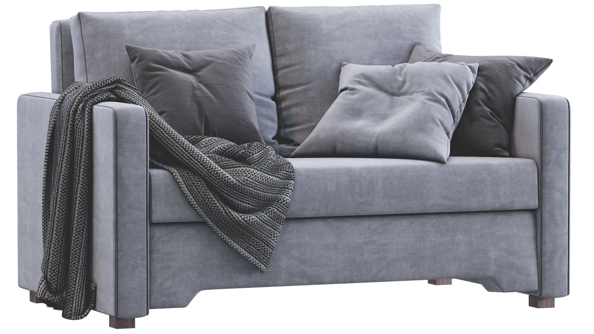 Bekkseda Sofa By Ikea 3D model_7