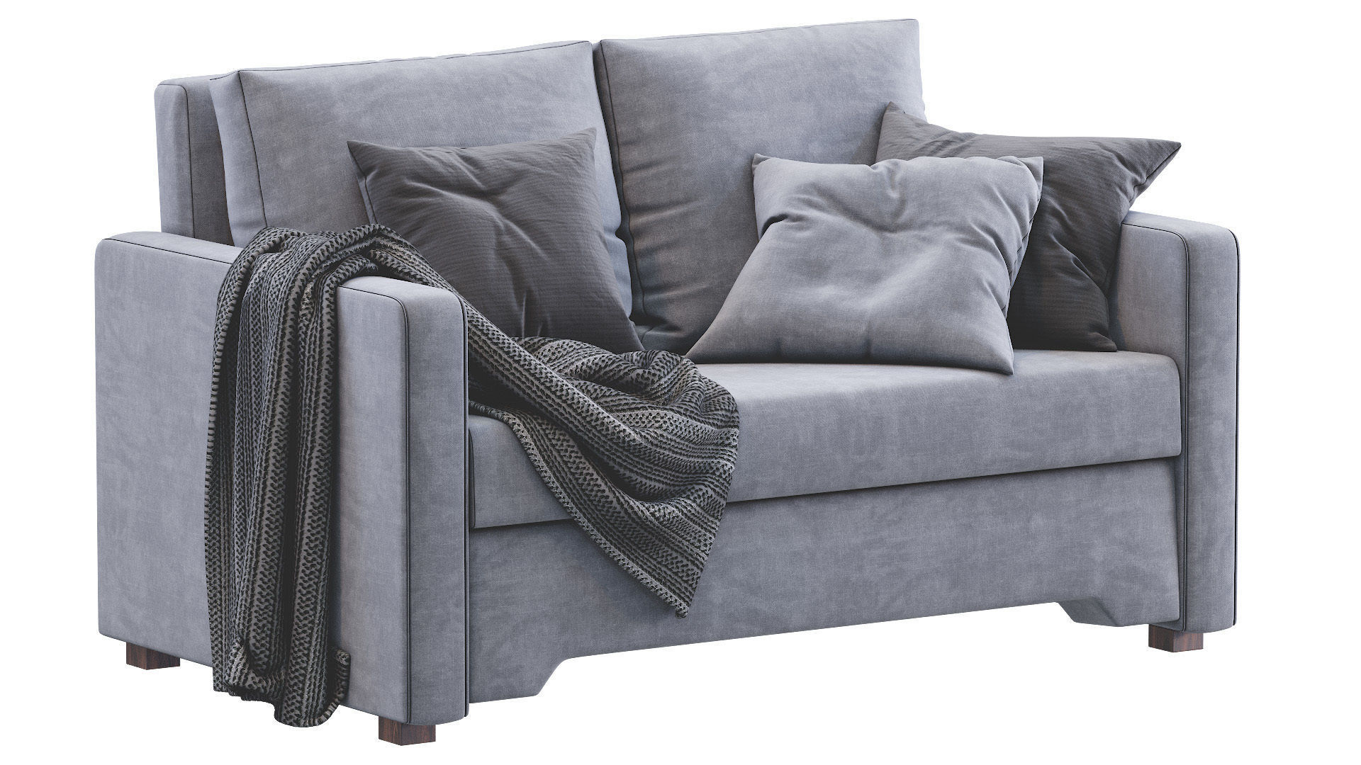 Bekkseda Sofa By Ikea 3D model_6