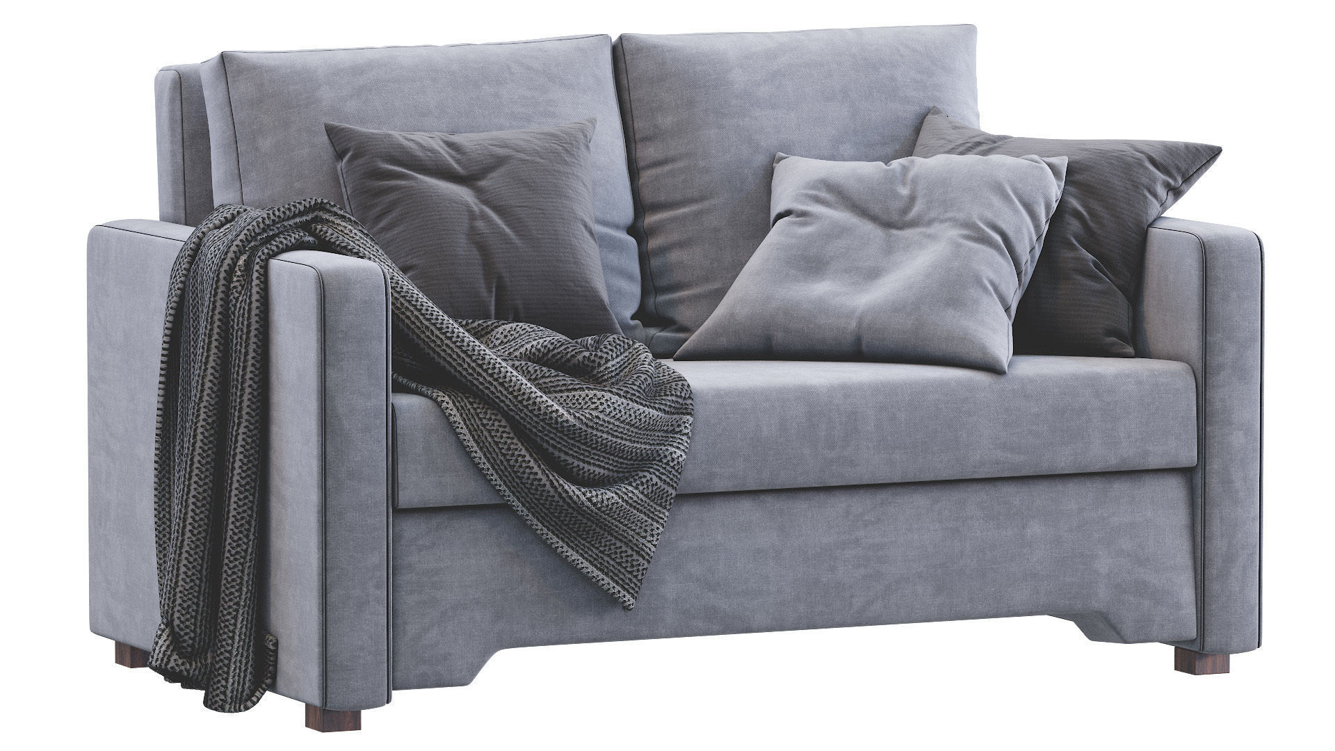 Bekkseda Sofa By Ikea 3D model_5
