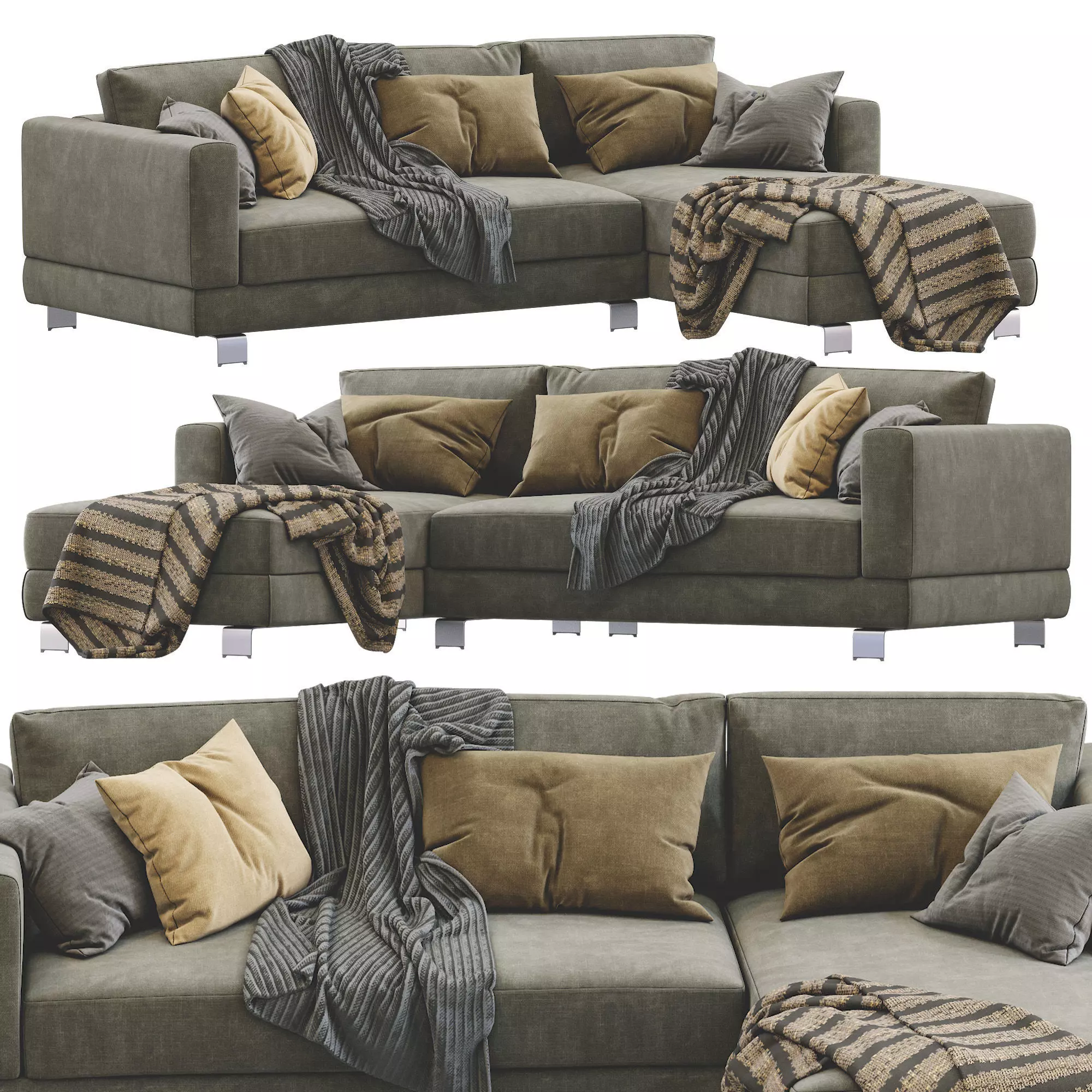 Sofa Milan 3D model