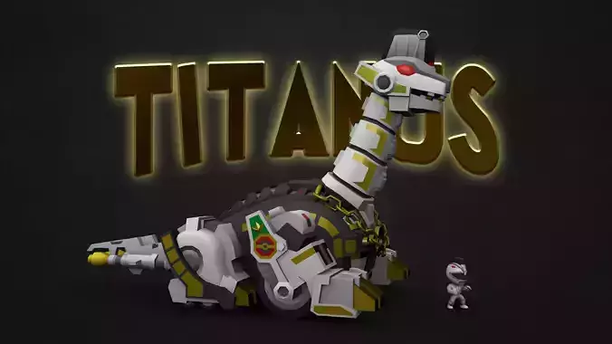 TITANUS and White Ranger