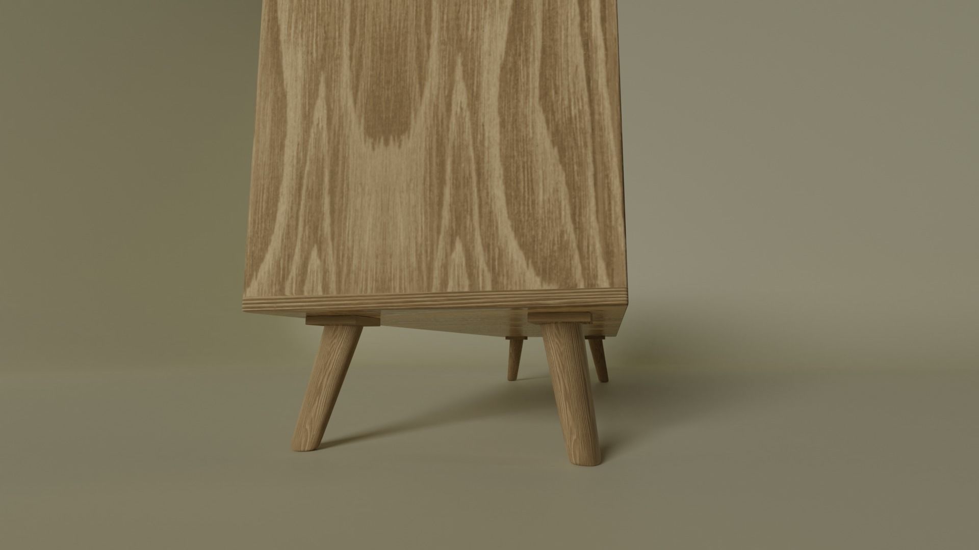 TV Cabinet 3D model_3