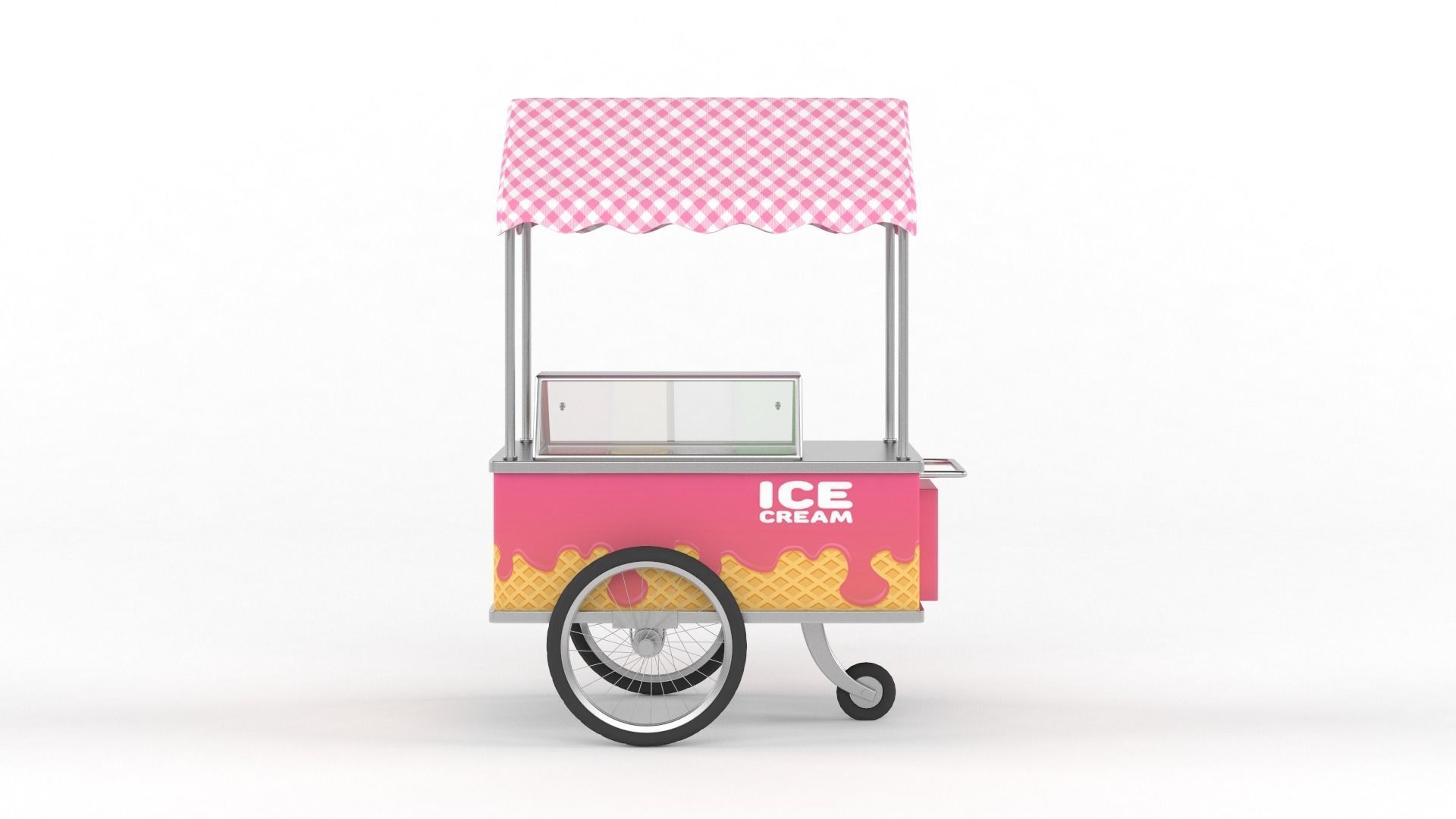 Food Carts Collection 3D model_1