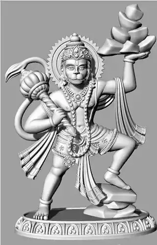 PENDANTS statue of lord ganesha 3D print model