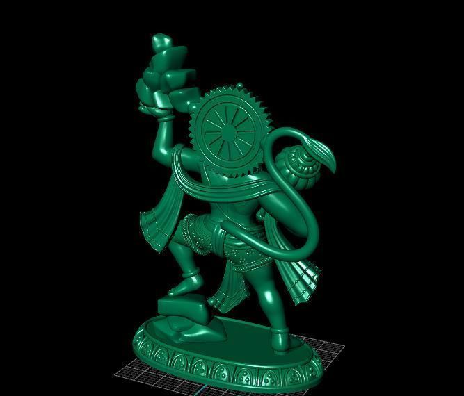 PENDANTS statue of lord ganesha 3D print model_5