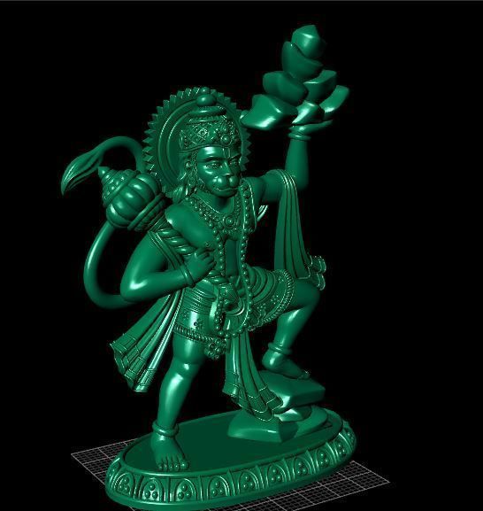 PENDANTS statue of lord ganesha 3D print model_6