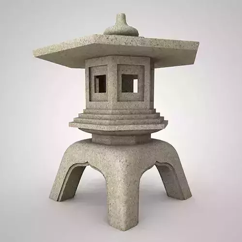 Japanese stone lantern