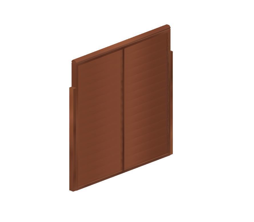 Model Railway Wood Panel Fencing with Wooden Posts - Kit Build 3D print model_8