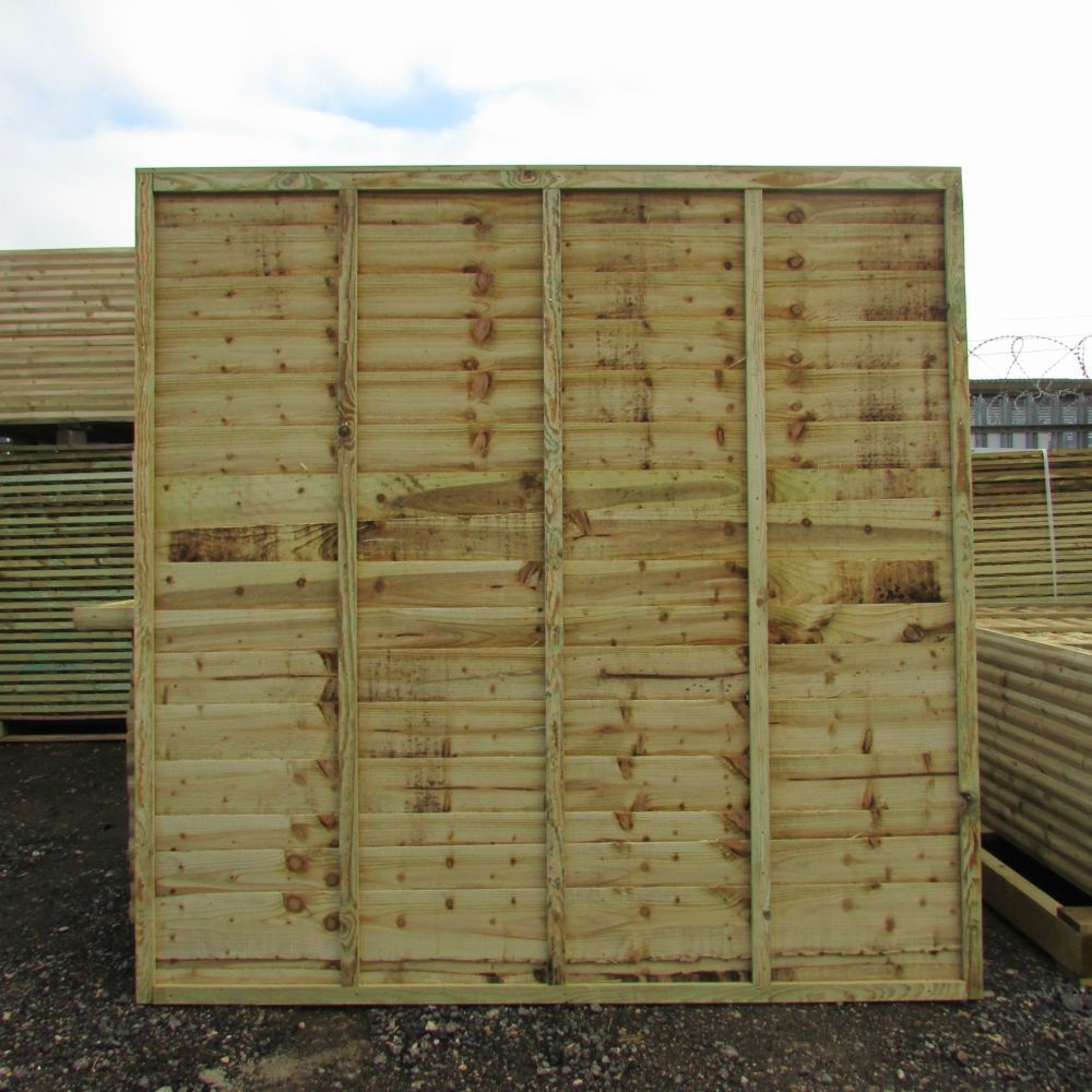 Model Railway Wood Panel Fencing with Wooden Posts - Kit Build 3D print model_14