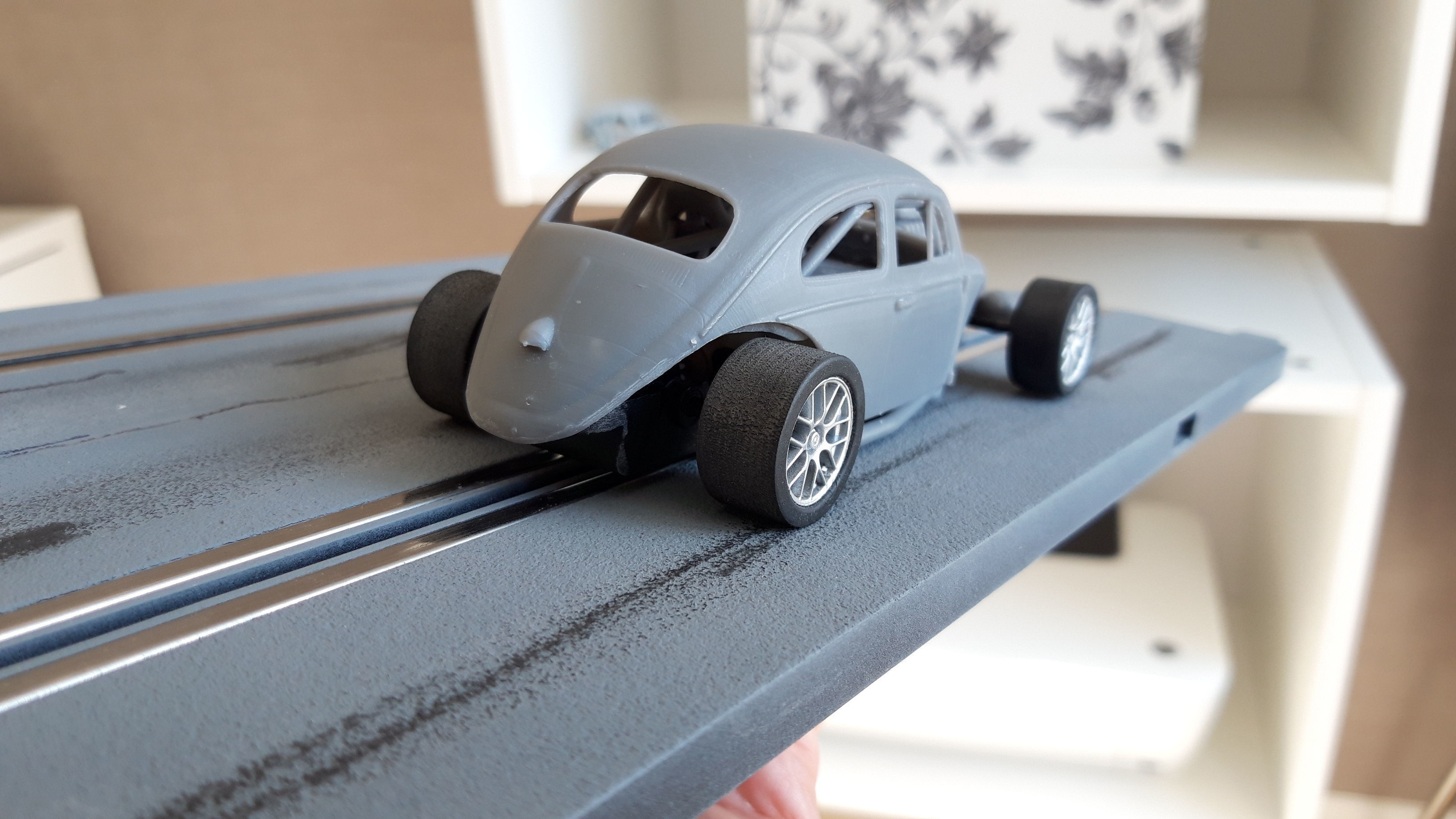 Volksrod Socal hotrod VW Beetle  printed body and interior 3D print model_1