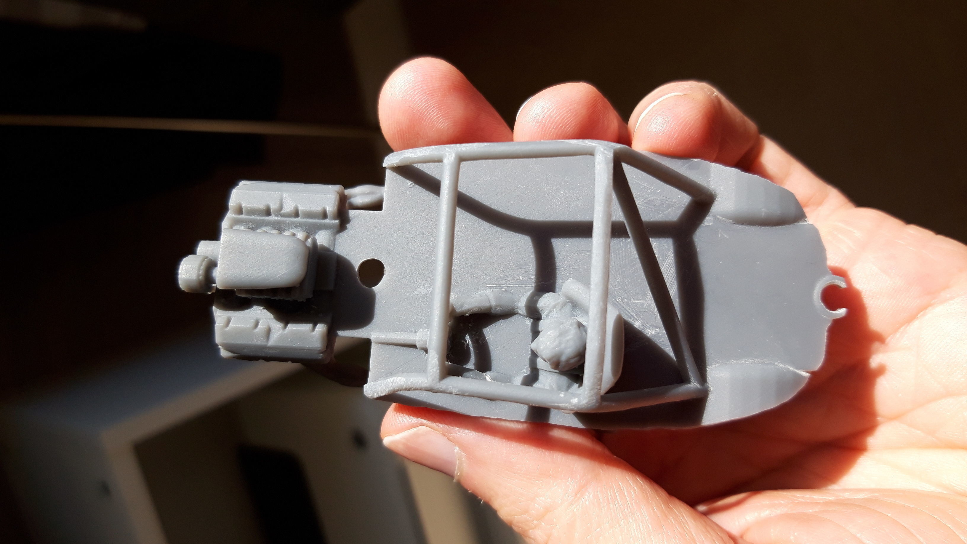 Volksrod Socal hotrod VW Beetle  printed body and interior 3D print model_2