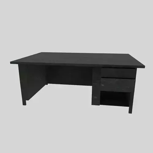 Soviet office Free low-poly 3D model