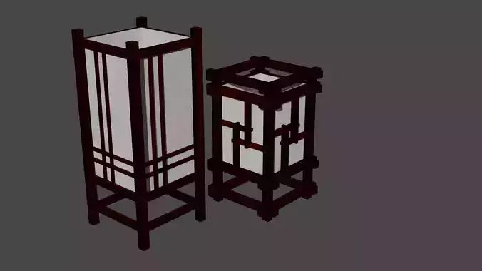Japanese lamps