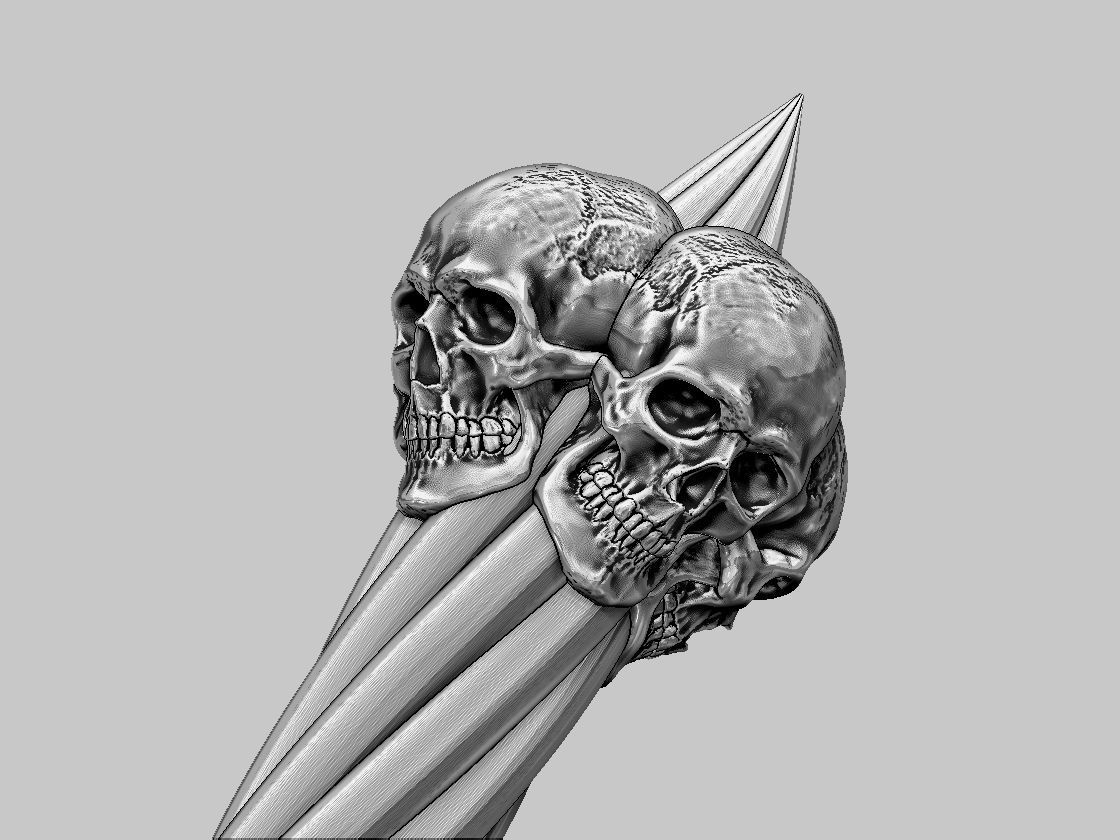 Alastor - sword  from Devil May Cry 3D print model 3D print model_7