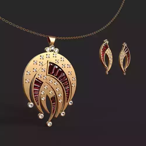 Pendent set  3dprint model