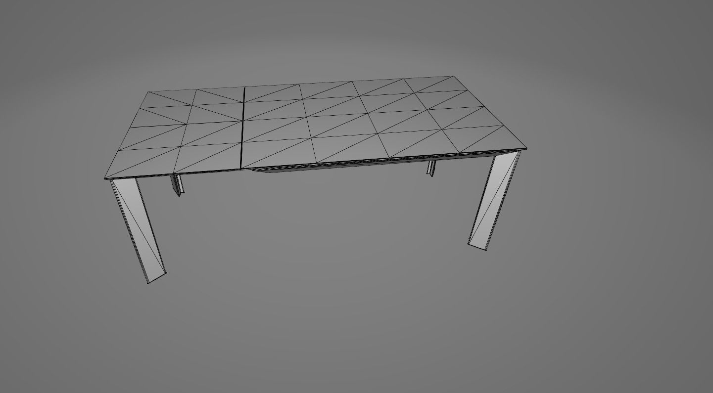 Noobist -Table - Anci Mocca Low-poly 3D model_7