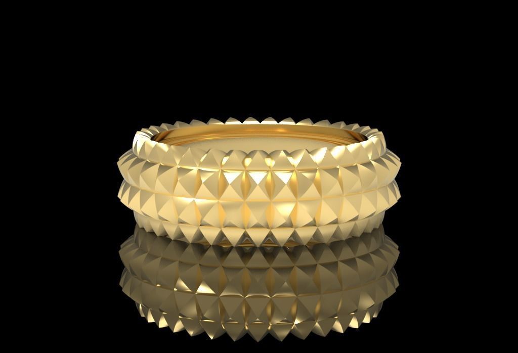  Wedding Rings 3D print model_37