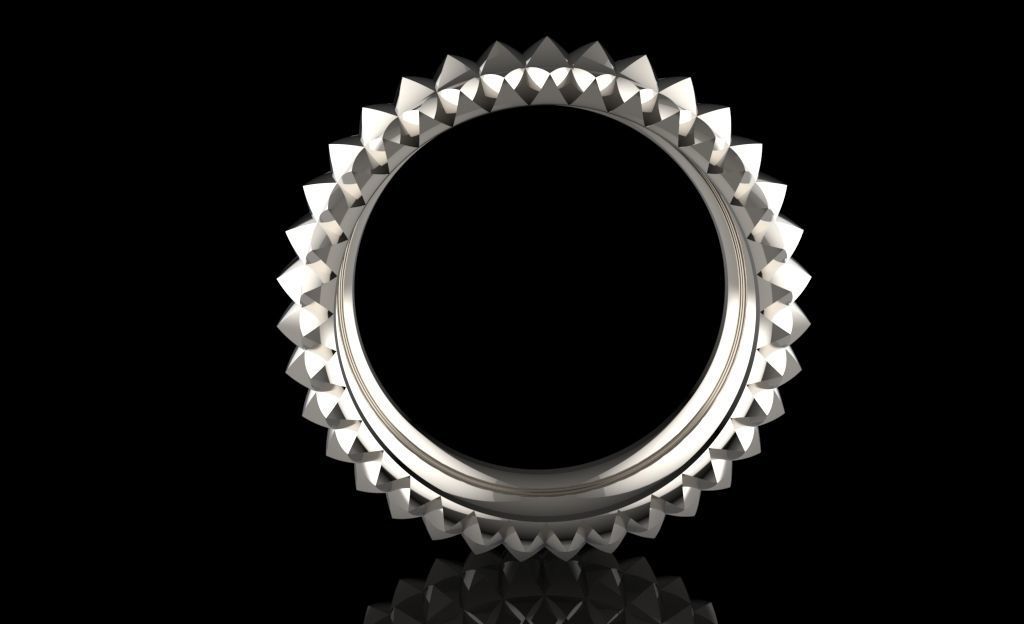  Wedding Rings 3D print model_63