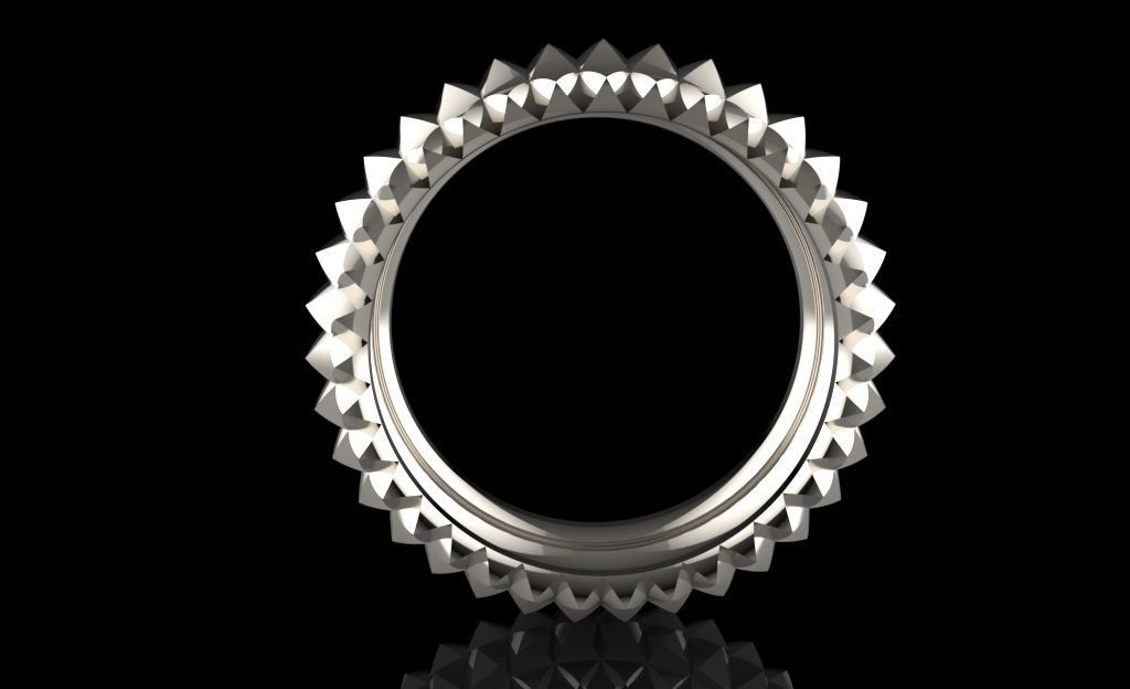  Wedding Rings 3D print model_62