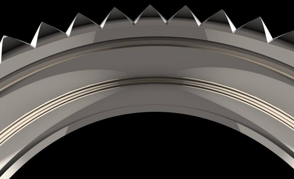  Wedding Rings 3D print model_58