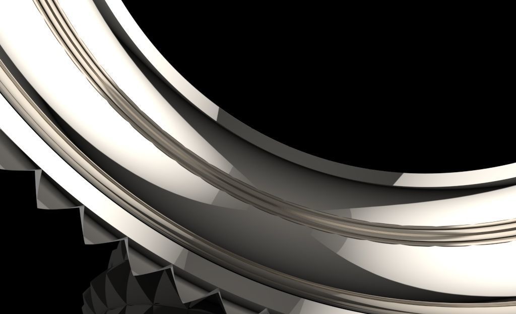  Wedding Rings 3D print model_61