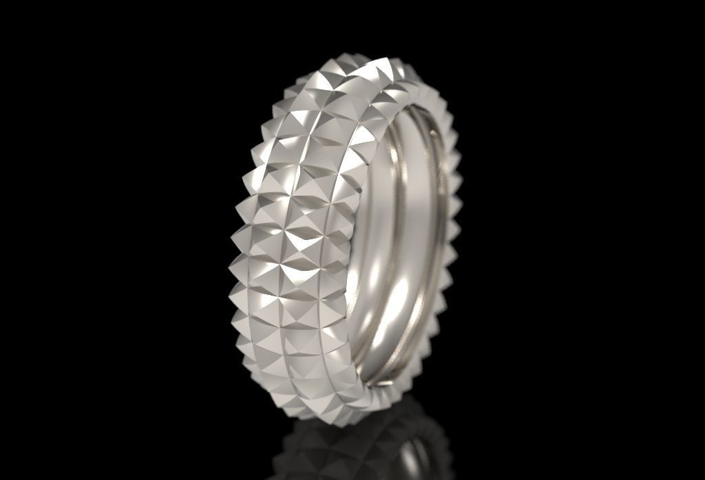  Wedding Rings 3D print model_2