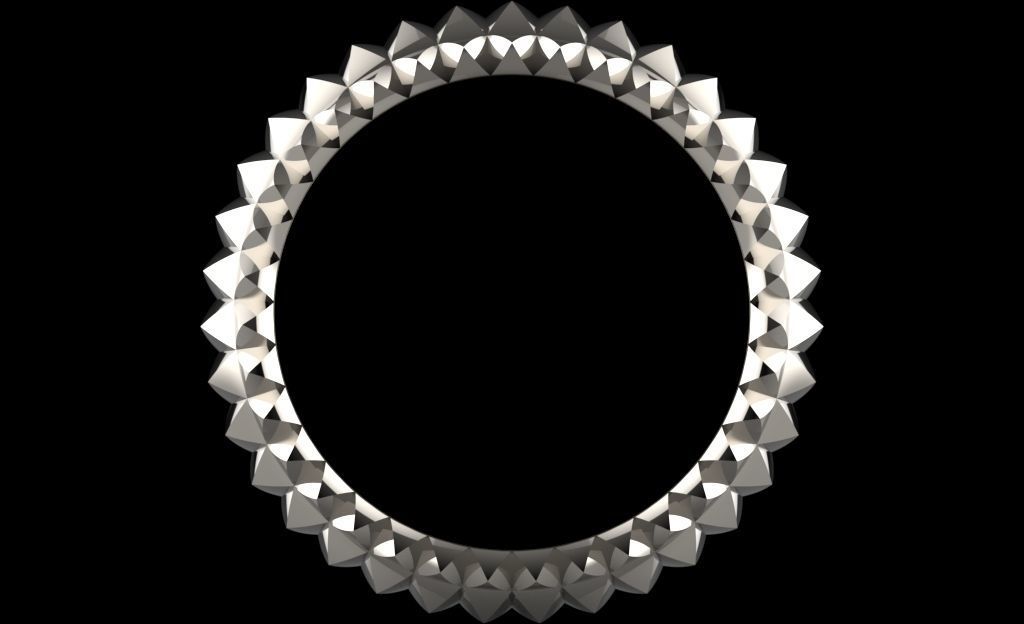  Wedding Rings 3D print model_65