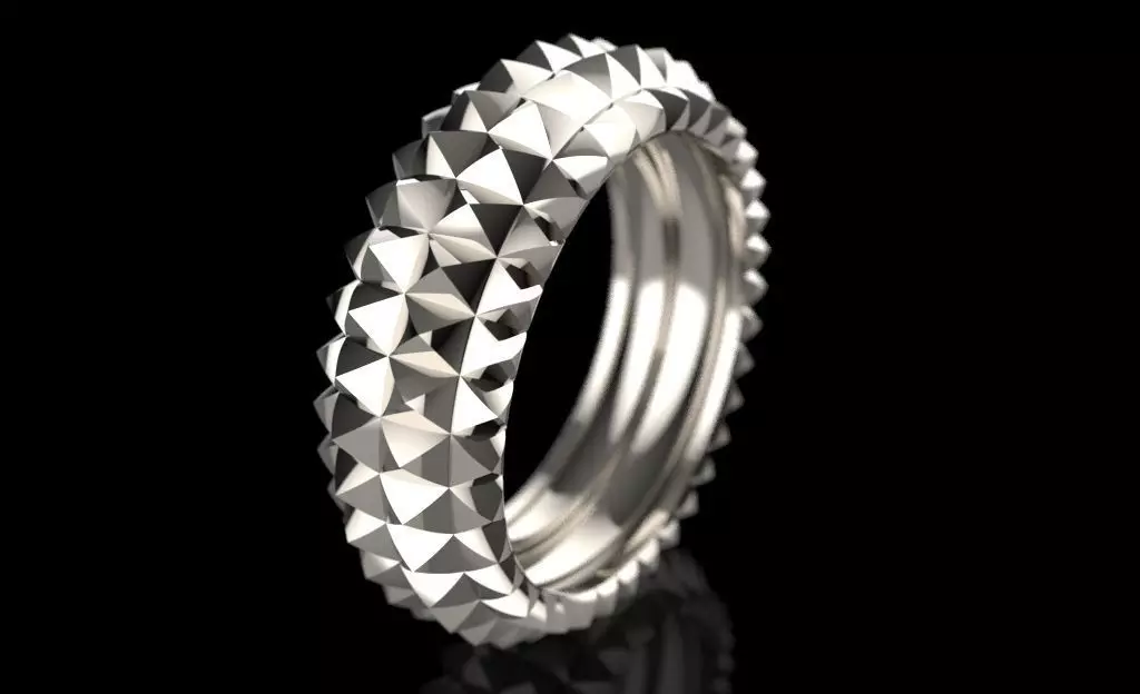  Wedding Rings 3D print model_0