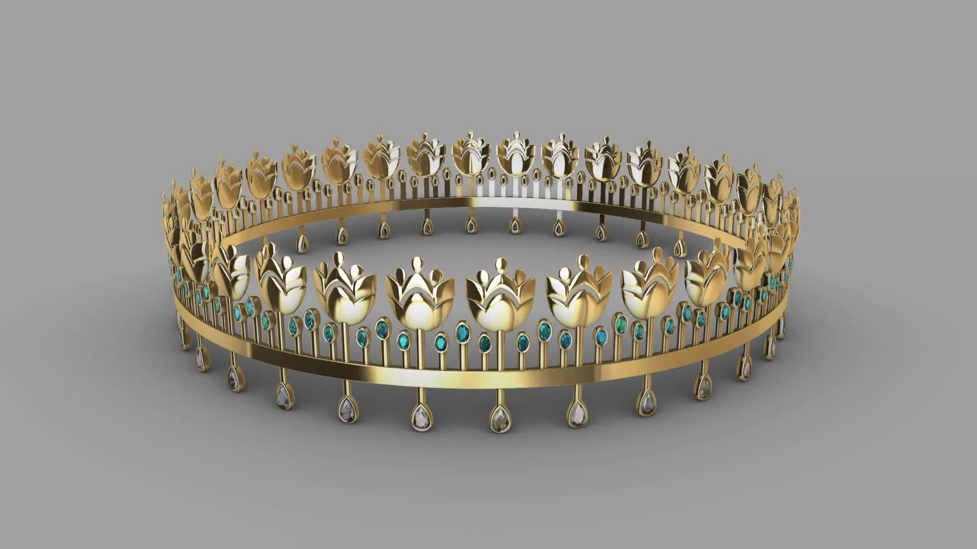 Bangle design 3dprint model Free 3D print model