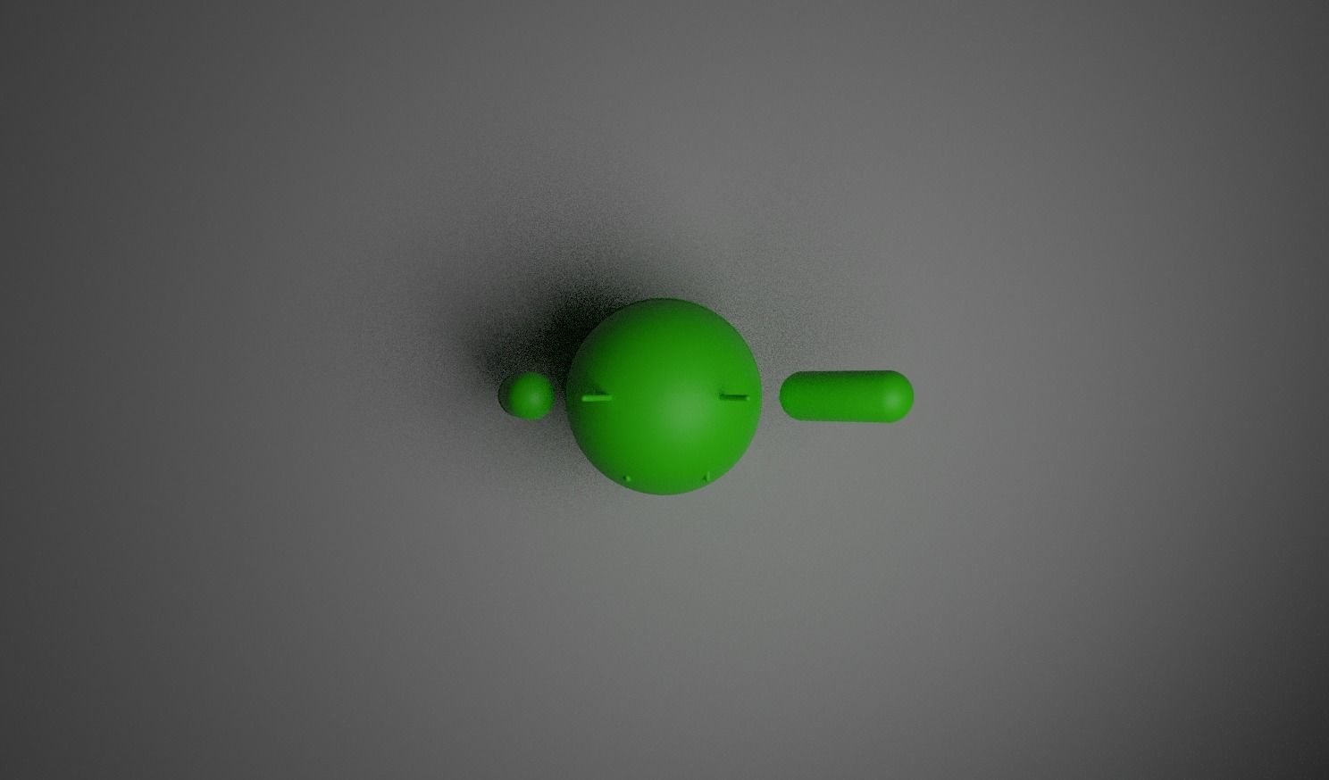 Beautiful android made in Blender 3D Free 3D model_2