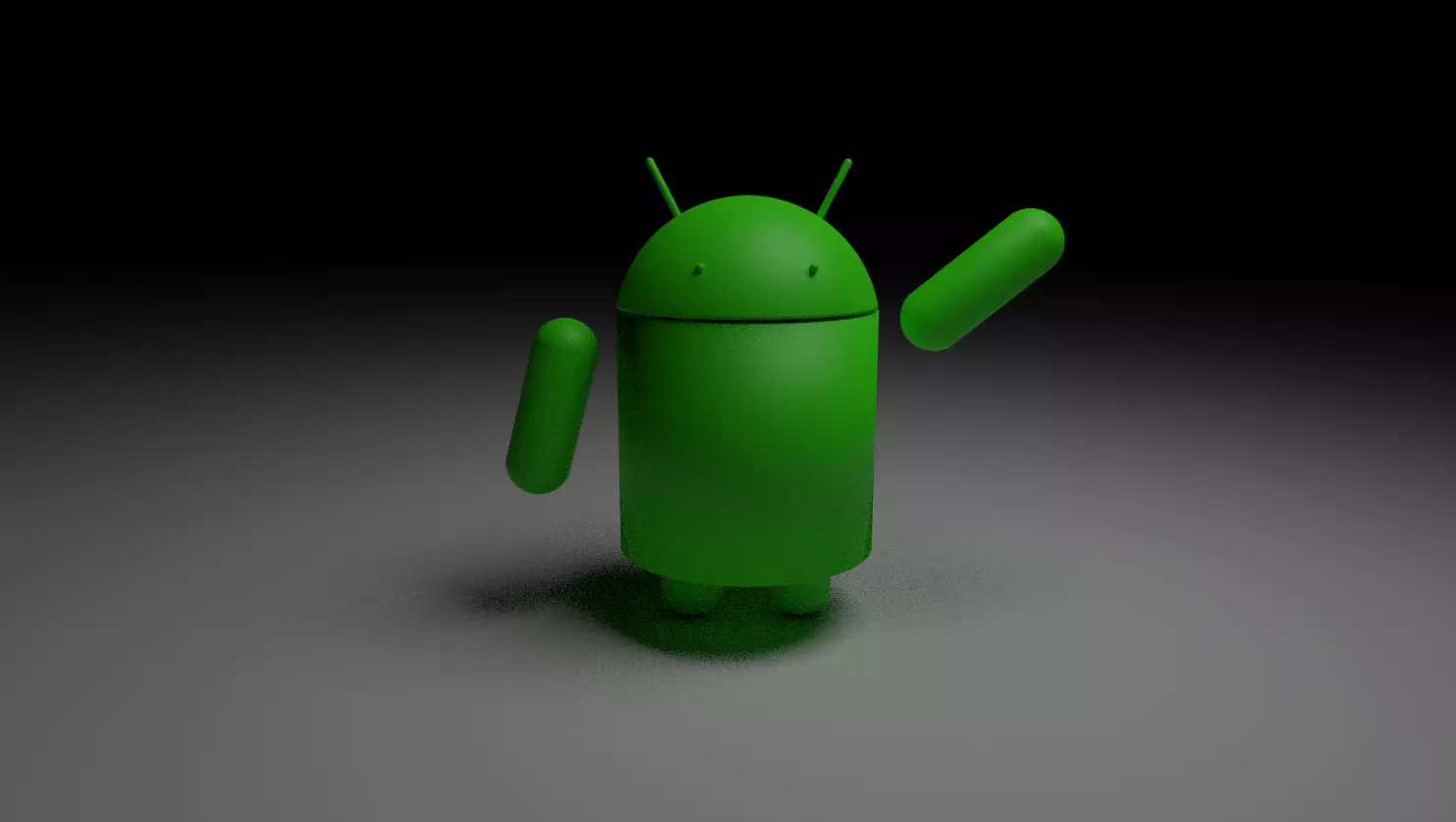 Beautiful android made in Blender 3D Free 3D model_0